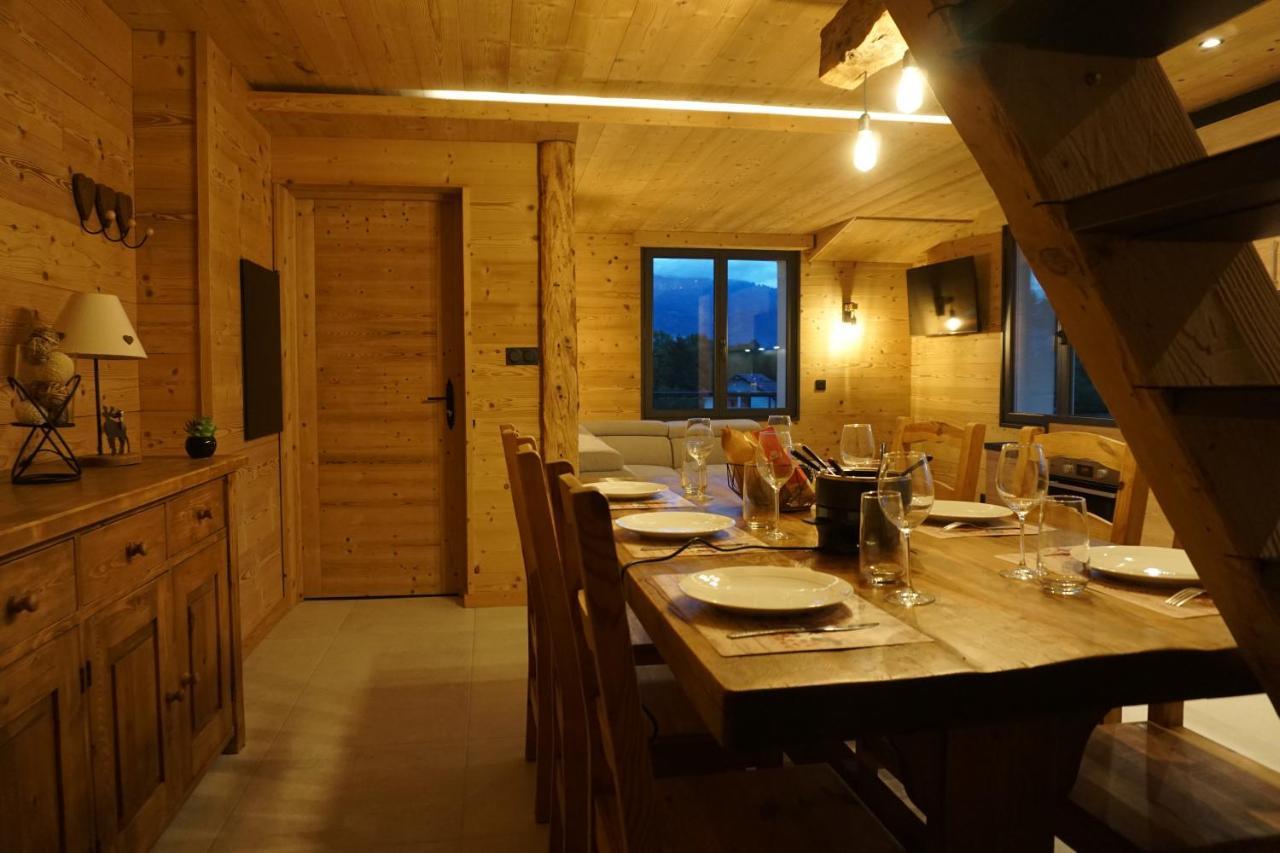 Le Chamois, Chez Le Charpentier D'Antan, Au Calme, Spacieux T3 Duplex, Ambiance Chalet, Vue Degagee, Parking Prive Epagny Metz-Tessy Dış mekan fotoğraf